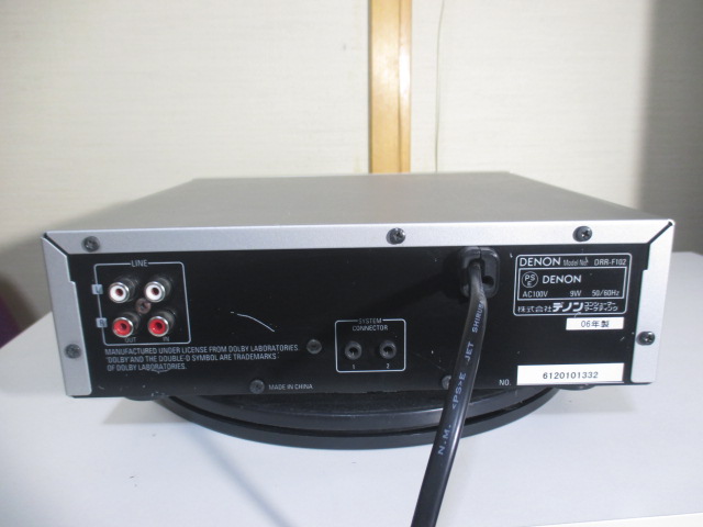 デノン DRR-F102(SP) カセットデッキ