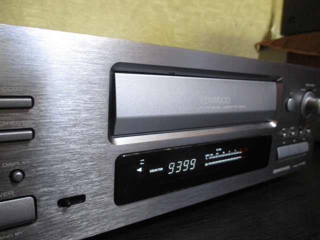 オーディオ機器KENWOOD K'sシリーズ  カセットデッキX-1001