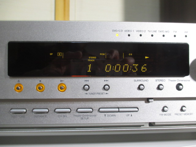 大特価 中古品 ONKYO DR-2000 ドルビーデジタル DTSデコーダー搭載DVD