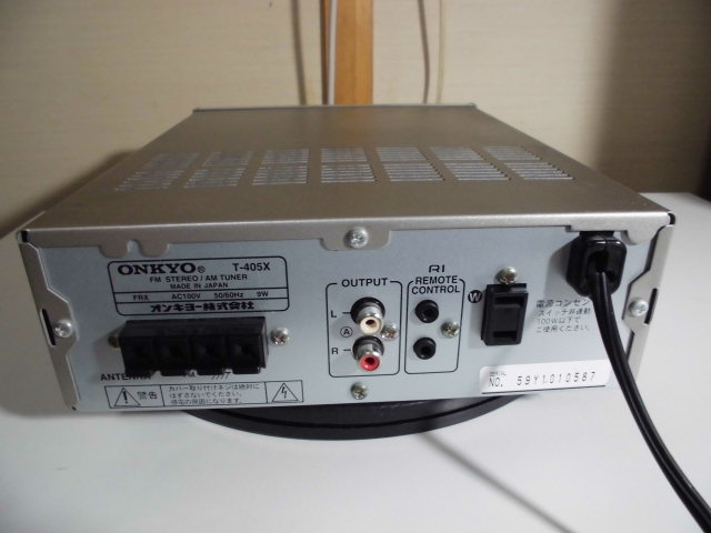 Amazon.co.jp: ONKYO オンキョー T-405X FMステレオ AM