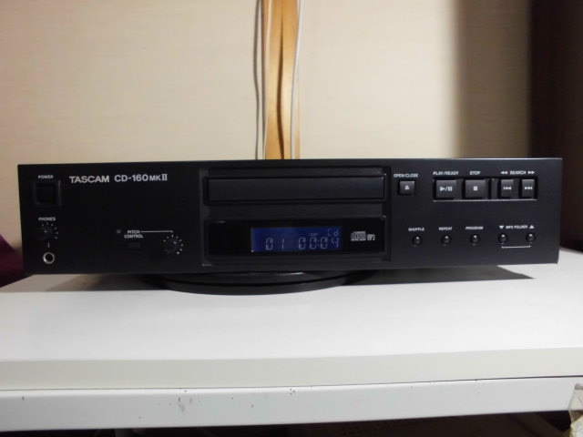 タスカム CDプレーヤー CD-160MKII-