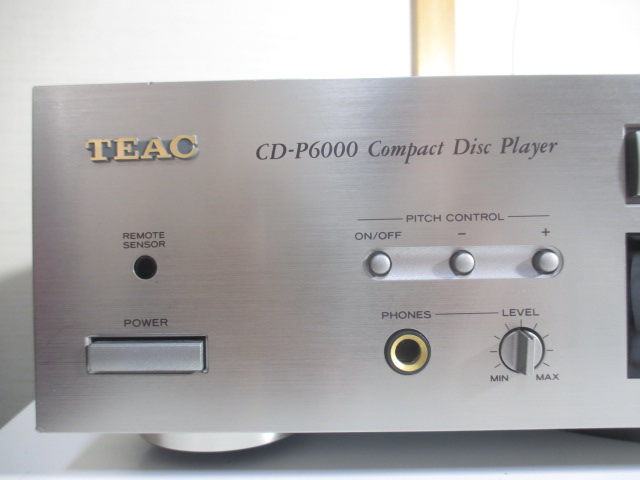 TEAC CD-P6000 ☆メンテナンス済み