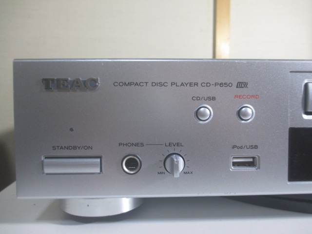 オーディオ機器 その他 ステレオ工房 ポニー：TEAC_CD-P650_004